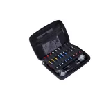 Puzdro na šípky Unicorn Medium Ultra čierne, na 2 sady šípok