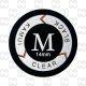 Koža na tágo Kamui Clear Black 14mm, medium