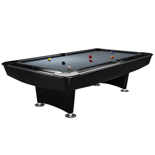 Turnajový biliardový stôl Dynamic II 9ft, lesklá čierna