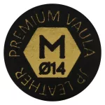 Koža na tágo Vaula Multi Premium vrstvená čierna medium, 14mm