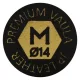 Koža na tágo Vaula Multi Premium vrstvená čierna medium, 14mm
