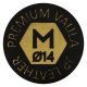 Koža na tágo Vaula Multi Premium vrstvená čierna medium, 14mm