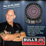 Elektronický terč na šípky Bull's Dartforce, hlas: Russ Bray "The Voice"