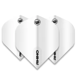 Letky na šípky Winmau RHINO extra hrubé, biele