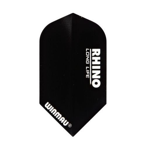 Letky na šípky Winmau RHINO úzke, čierne