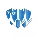 Letky na šípky Winmau Vincent Van Der Voort Prism Alpha modré, biele