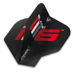 Letky na šípky Winmau Prism Delta Blade 6 logo, čierne