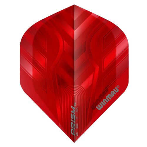 Letky na šípky Winmau ALPHA standard červené