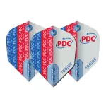 Letky na šípky Winmau Prism Zeta 554 PDC biele, No6