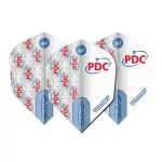 Letky na šípky Winmau Prism Zeta 555 PDC biele, No6