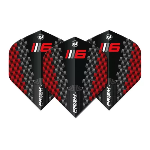 Letky na šípky Winmau Prism Alpha Blade 6 Chevron