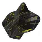 Letky na šípky Winmau Prism Delta MvG čierno-zelené 800