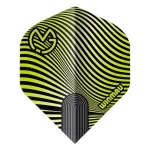 Letky na šípky Winmau Prism Delta MvG čierno-zelené 817