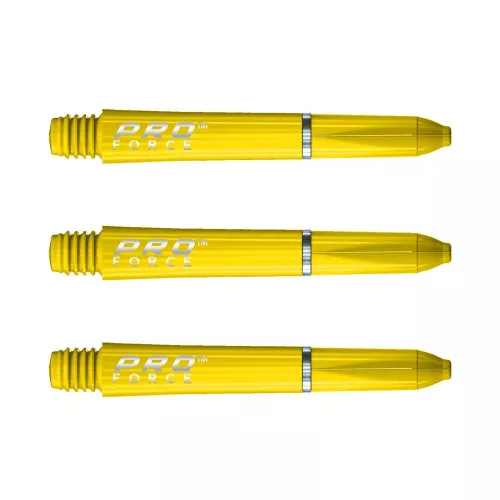 Násadky na šípky Winmau Pro Force žlté, krátke