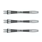 Násadky na šípky Winmau Triad Aluminium, čierne intermediate 41mm