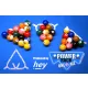 ProZona Fólia Power Rack Pool 9-Ball, 10-Ball, 8-Ball