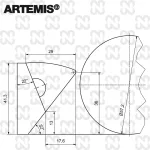 Mantinely Artemis pool N.66 set