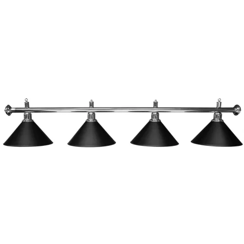 Dynamic Luxusné biliardové svietidlo Blacklight,  180 cm čierne
