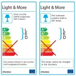 Lampa nad biliardový stôl Dynamic LED Flat čierna, 195 x 70 x 6,5 cm