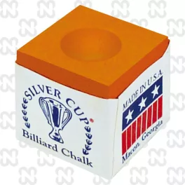 Biliardová krieda Silver Cup 12 ks, oranžová