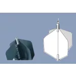 Chrániče šípkových letiek Unicorn hliník Pro Flights