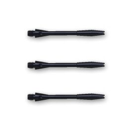 Násadky na šípky Unicorn XL hliník čierne, dlhé