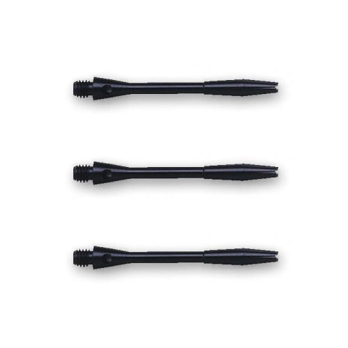 Násadky na šípky Unicorn XL hliník čierne, dlhé