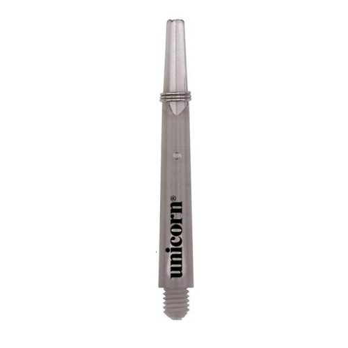 Násadky na šípky Unicorn Gripper3 mirage ,dlhé, priesvitné šedé