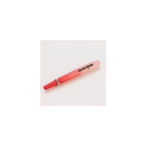 Násadky na šípky Unicorn Gripper3, two-tone, červené, biele, krátke