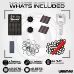 Sada doplnkov na šípky Winmau Ultimate Tune-Up Kit