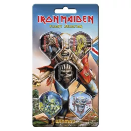 Letky na šípky Winmau Iron Maiden, extra hrubé