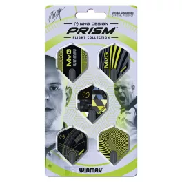 Letky na šípky Winmau Prism Delta MvG sada (5x3ks)