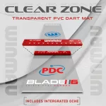 Winmau Clearzone PVC šípkový koberec s integrovanou štartovacou lištou
