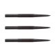 Hroty na šípky Winmau steel vrúbkované, kovové, čierne 32mm - 3ks
