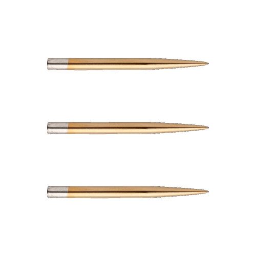Náhradné hroty do steel šípok Winmau Titan-nitridový povrch, zlaté 32mm - 3ks