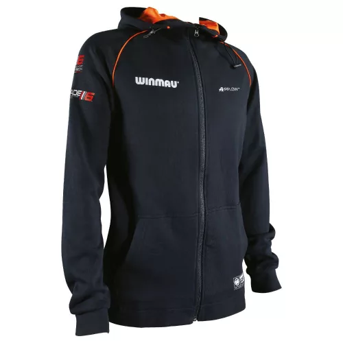 Mikina na zips s kapucňou Winmau Pro-Line Blade 6 Hoody, veľkosť XXL