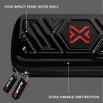 Puzdro Winmau Blade X Armor G1 čierne na 1 set šípok