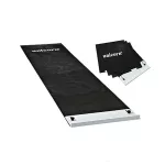 Unicorn gumový koberec 4 dielny, čierny