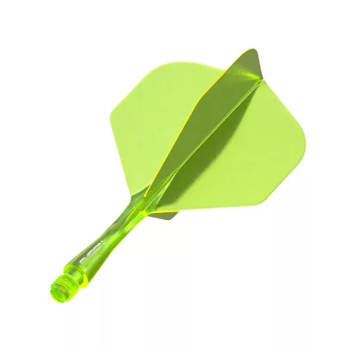 Integrované letky a násadky Winmau Fusion žlté, No2 letky a krátke násadky