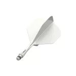 Integrované letky a násadky Winmau Fusion biele, No2 letky a krátke násadky