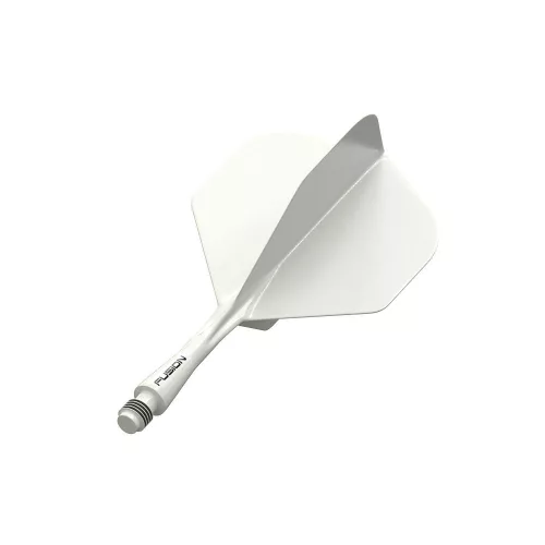 Integrované letky a násadky Winmau Fusion biele, No2 letky a krátke násadky