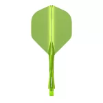 Integrované letky a násadky Winmau Fusion žlté, No2 letky a stredné násadky