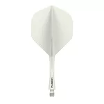 Integrované letky a násadky Winmau Fusion biele, No2 letky a stredné násadky