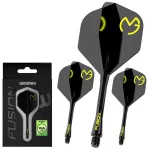 Winmau Fusion MvG Pac Man, No2 letky a dlhé násadky
