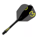 Winmau Fusion MvG Pac Man, No6 letky a krátke násadky