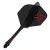 Winmau Fusion Blade X čierne integrované letky No2 a dlhé násadky