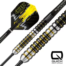 Šípky steel Harrows Chizzy 23g QP 90% wolfram