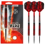 Šípky steel Harrows Fire Inferno 25g, 90% wolfram