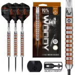 Šípky steel Harrows Luke Woodhouse Series 2 25g QP 90% wolfram