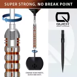 Šípky steel Harrows Luke Woodhouse Series 2 25g QP 90% wolfram